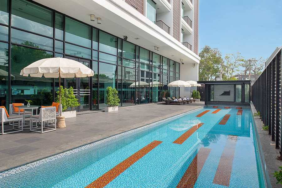 TSix5 Pattaya พัทยา ห้อง Deluxe City View พร้อมอาหารเช้า 2 ท่าน