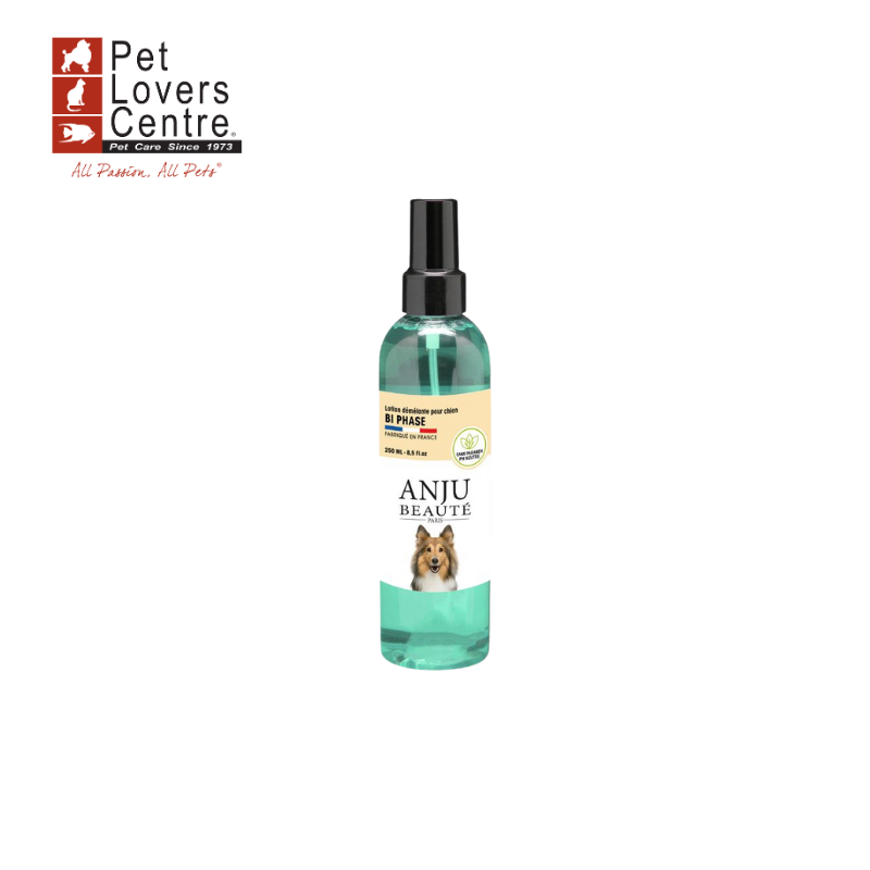 สเปรย์ดับกลิ่นสุนัข นำเข้าจากฝรั่งเศส ANJU BEAUTE DETANGLING LOTION BI-PHASE 250ML