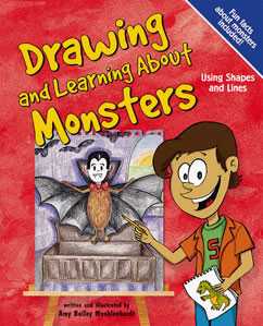 หนังสือภาษาอังกฤษออนไลน์ Drawing and Learnning About Monsters  ฝีกทักษะภาษาอังกฤษ พร้อมแบบฝีกหัด