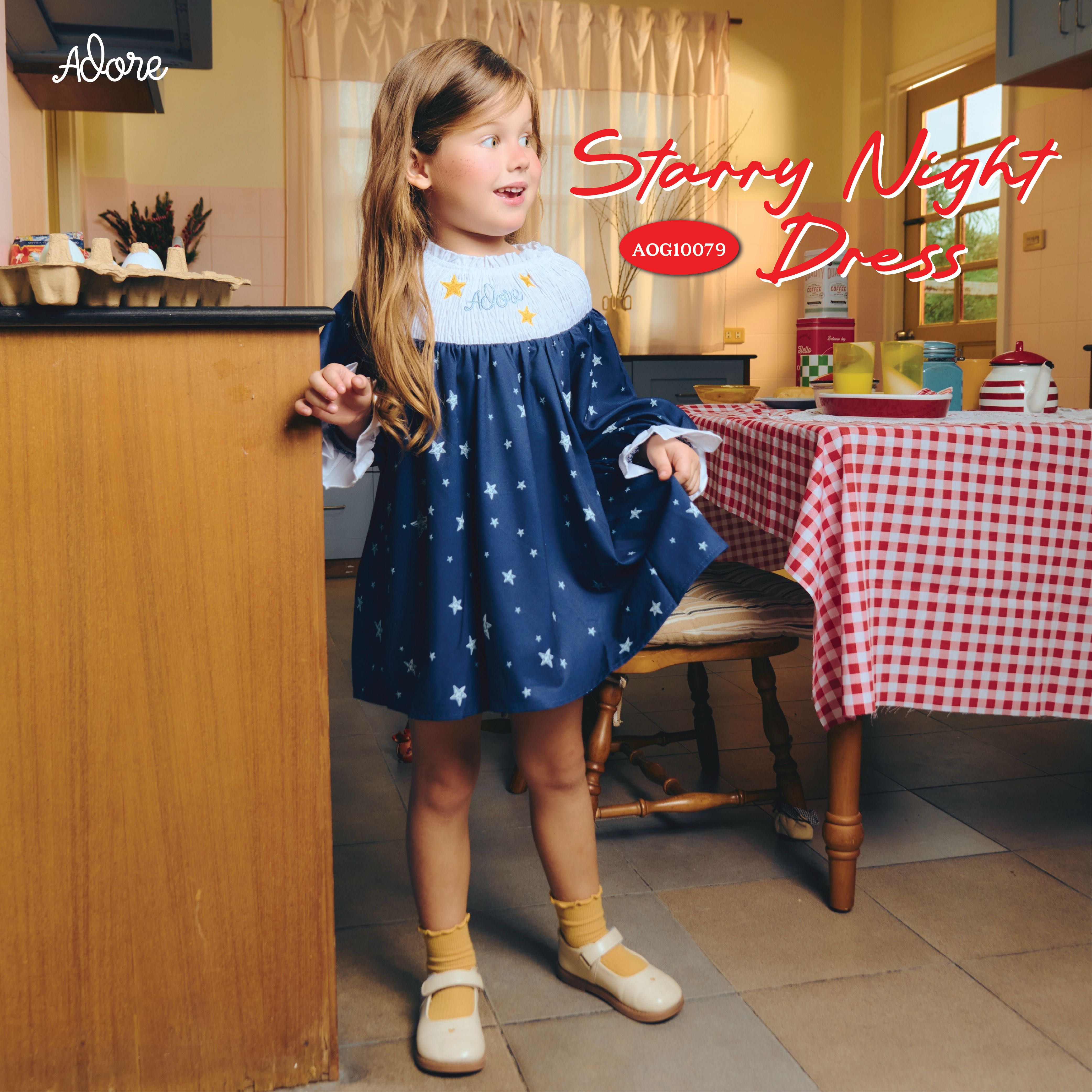 ADORE2112 AOG10079 : STARRY NIGHT DRESS