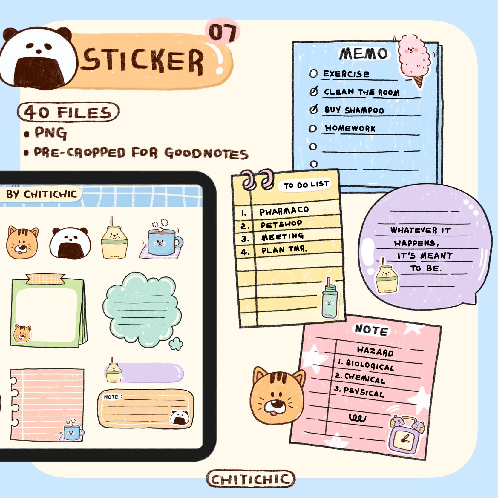 Sticker007 | CHITICHIC