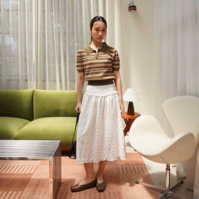 &friends vol.06 | petal ruffle midi skirt