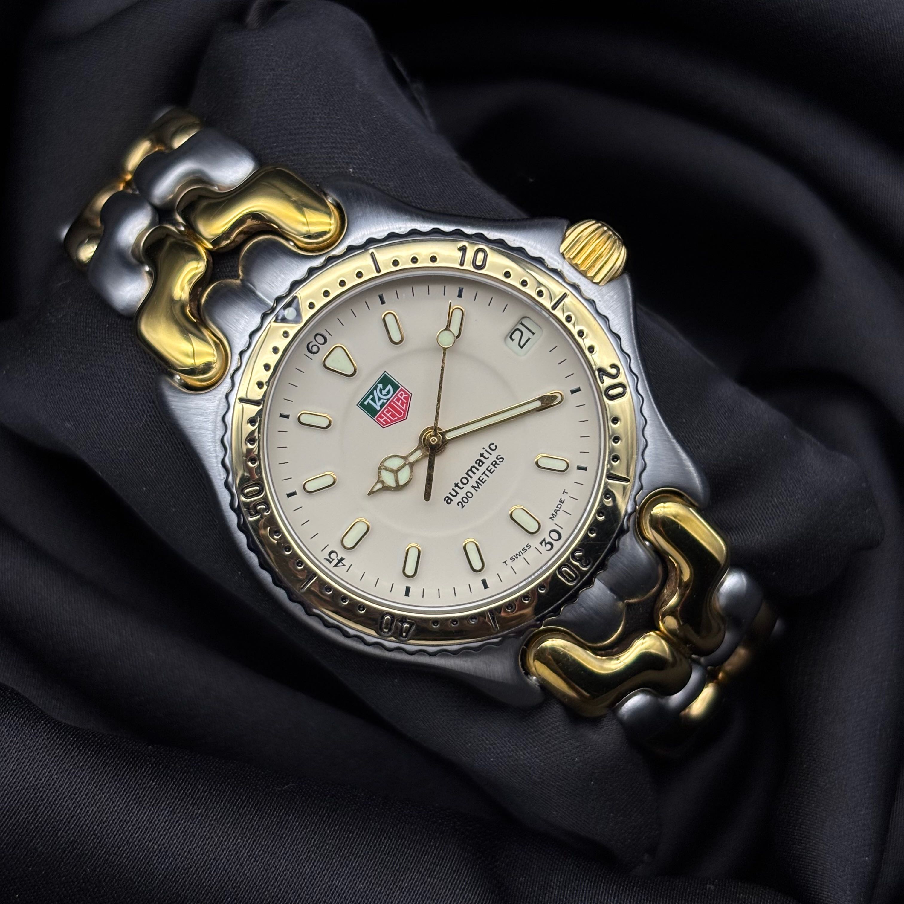 Tag Heuer Boy 18k ก้างปลา 2ชั้น Auto