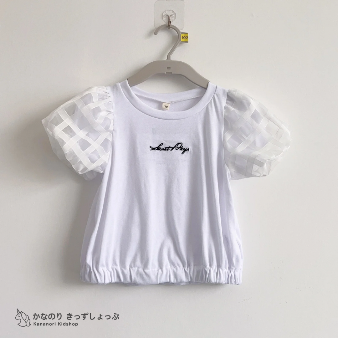 🧸พร้อมส่งเสื้อยืดแขนพอง Sz.110-160🤎