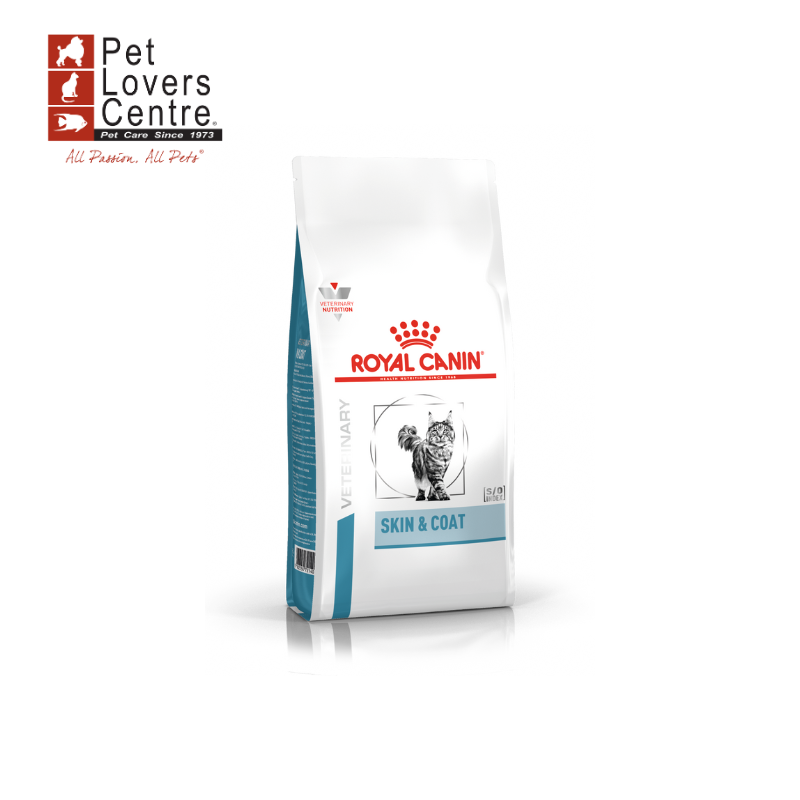 ROYAL CANIN (DR.) อาหารแมวประกอบการรักษาโรคผิวหนัง ชนิดเม็ด SKIN & COAT ขนาด 400 กรัม
