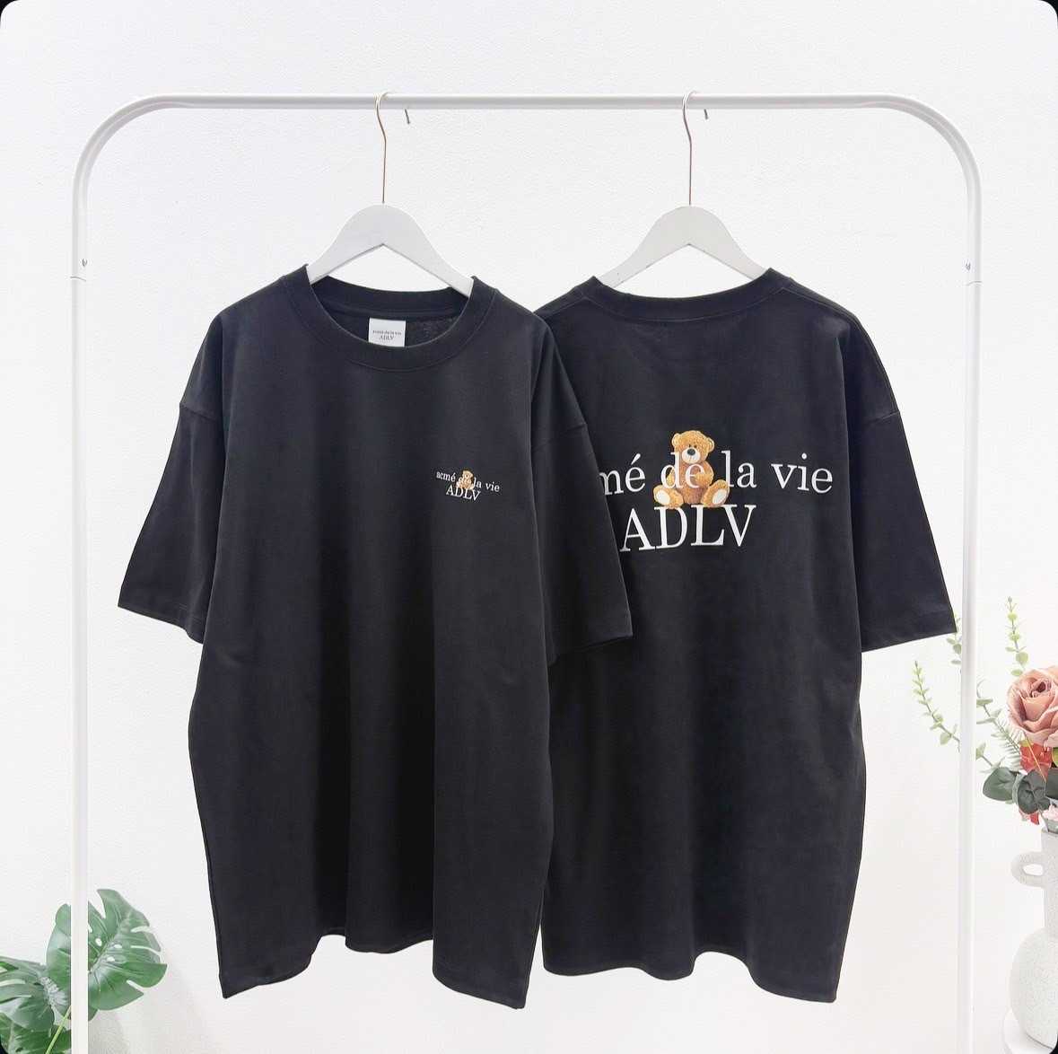 พร้อมส่ง ADLV Basic Bear T-Shirt ( Black )