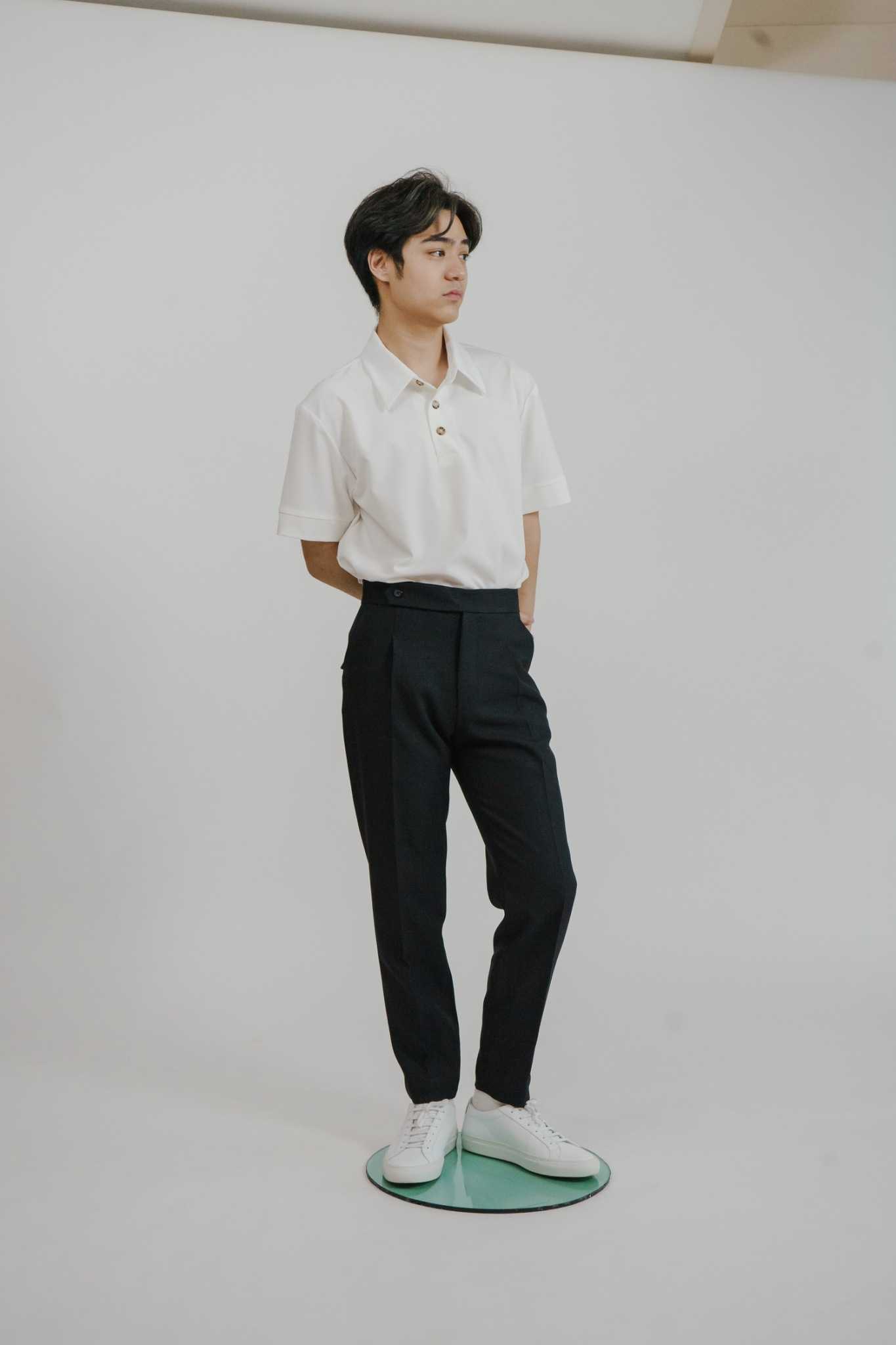 Anē signature pants, Black