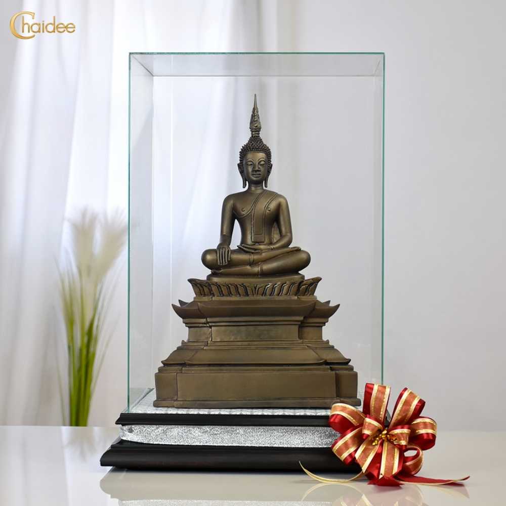 หลวงพ่อพระใส หน้าตัก 5 นิ้ว (สีปัดทองเหลือง)