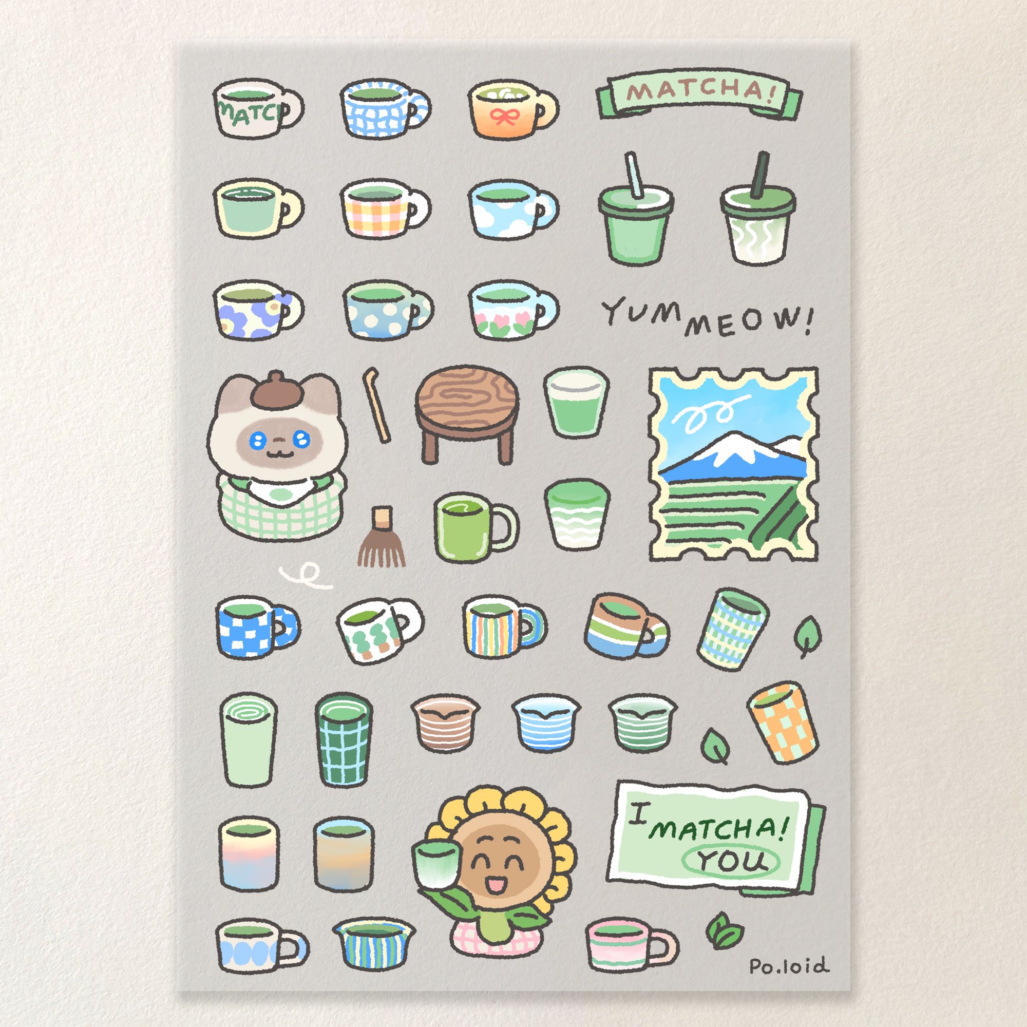 Matcha! sticker