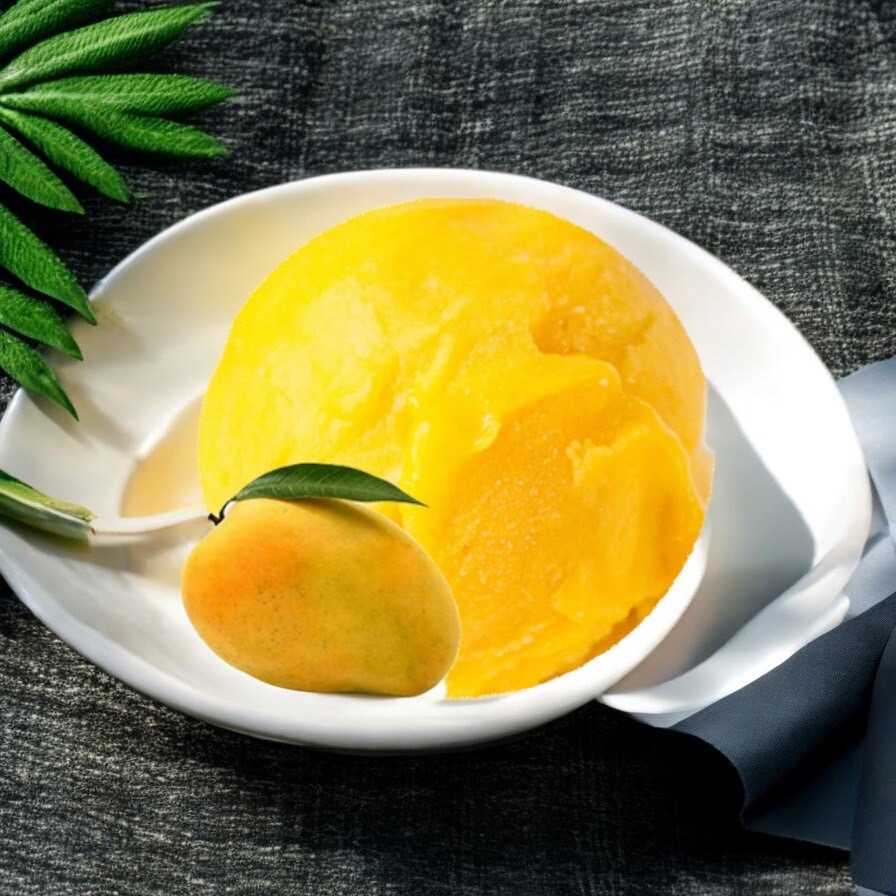 Mango sorbet -มะม่วงเชอร์เบท