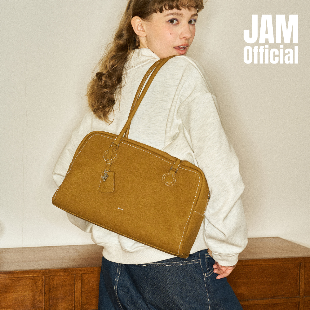 JAM | MUVA - Toast - กระเป๋าสะพายข้าง หนังวัว ทรงวินเทจ