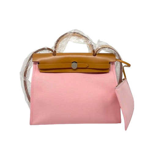 Hermes Herbag31 sakura canvas phw stamp T
