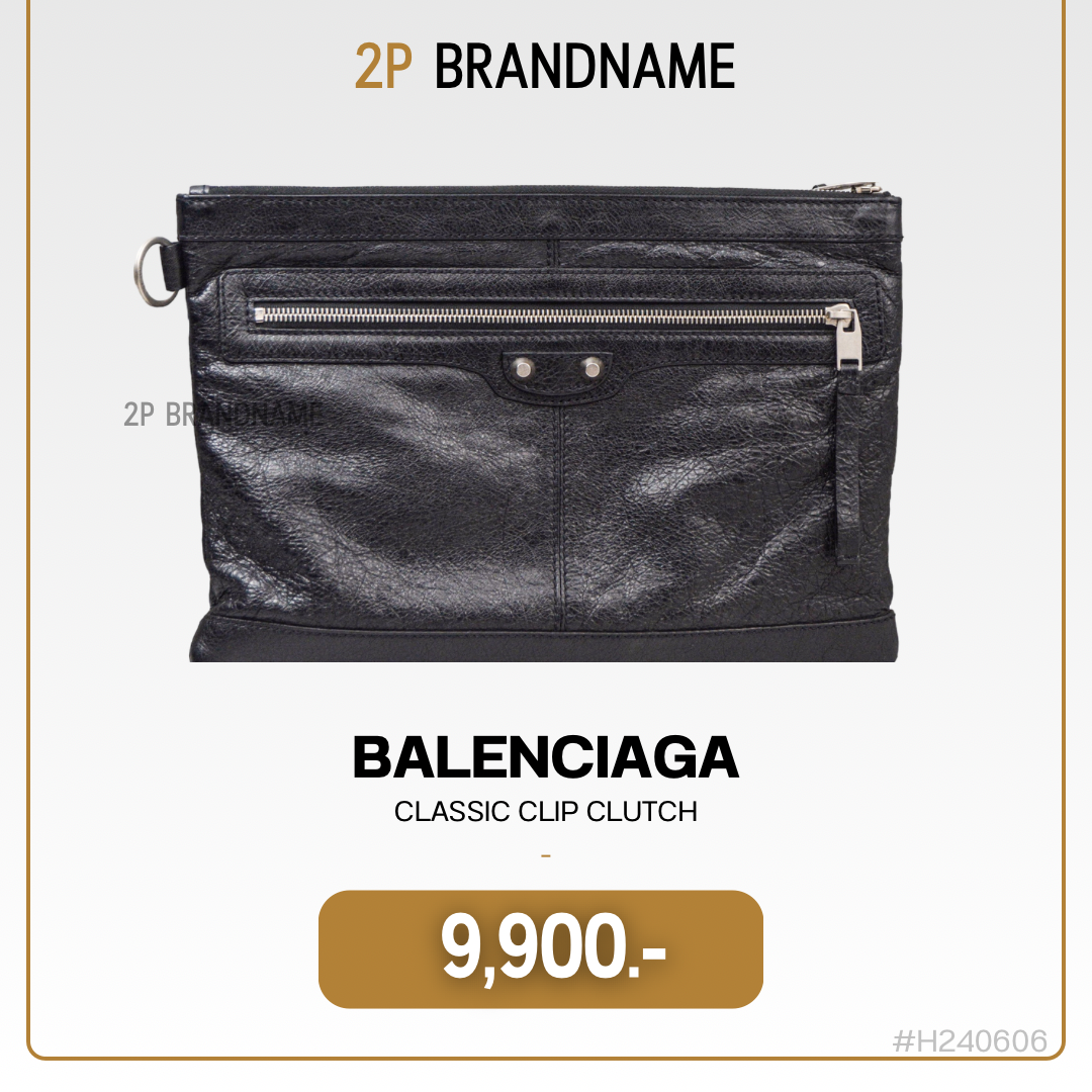 Balenciaga Classic Clip Clutch ( H240606)