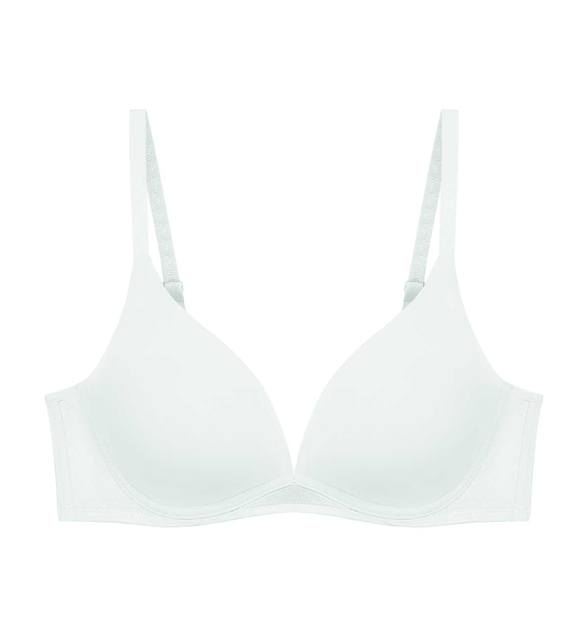 NEW Triumph 10210421 Invisible Inside-Out HU DV 00SZ เสื้อชั้นในไม่มีโครงแบบดีฟวี สีขาว