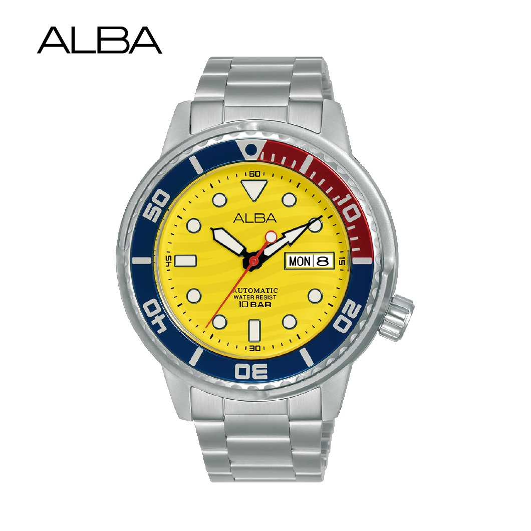 ALBA นาฬิกาข้อมือ Mini Tuna Automatic  รุ่น AL4675X ขนาด 43 mm.