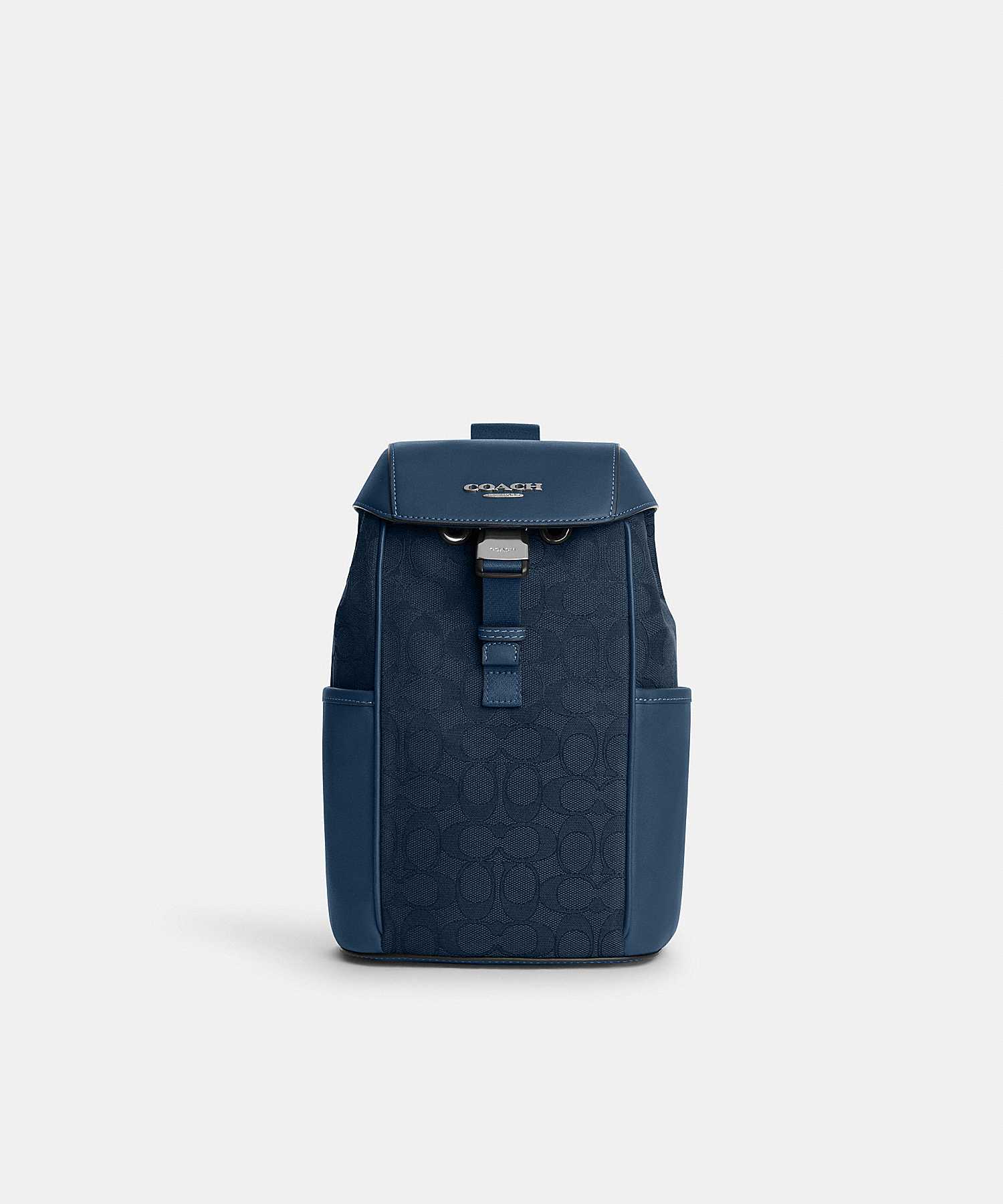 COACH RACER PACK IN SIGNATURE JACQUARD CW173 SVPM1