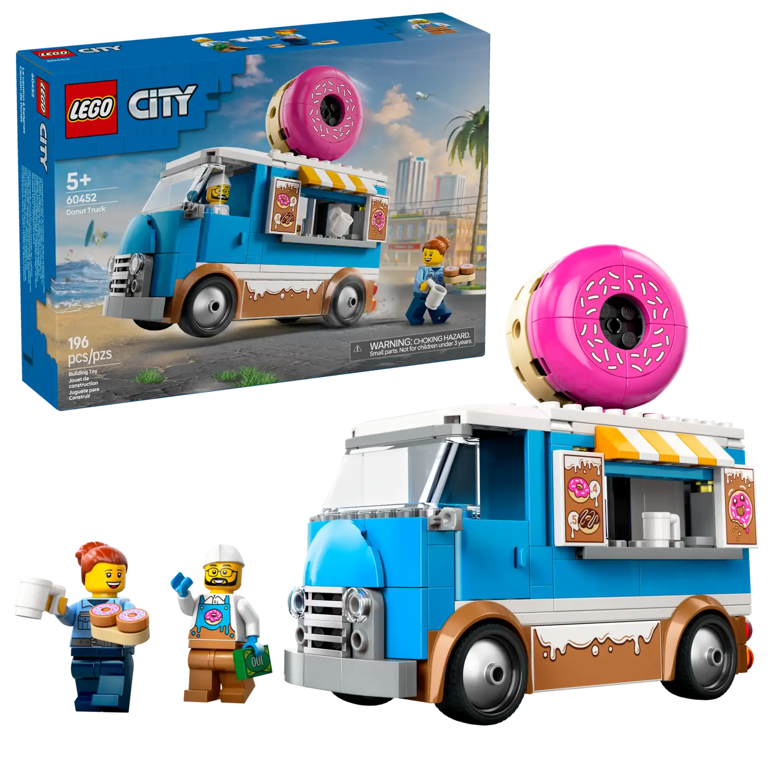 LEGO 60452 (G) Donut Truck (สินค้าซื้อแล้วไม่รับเปลี่ยนคืน)