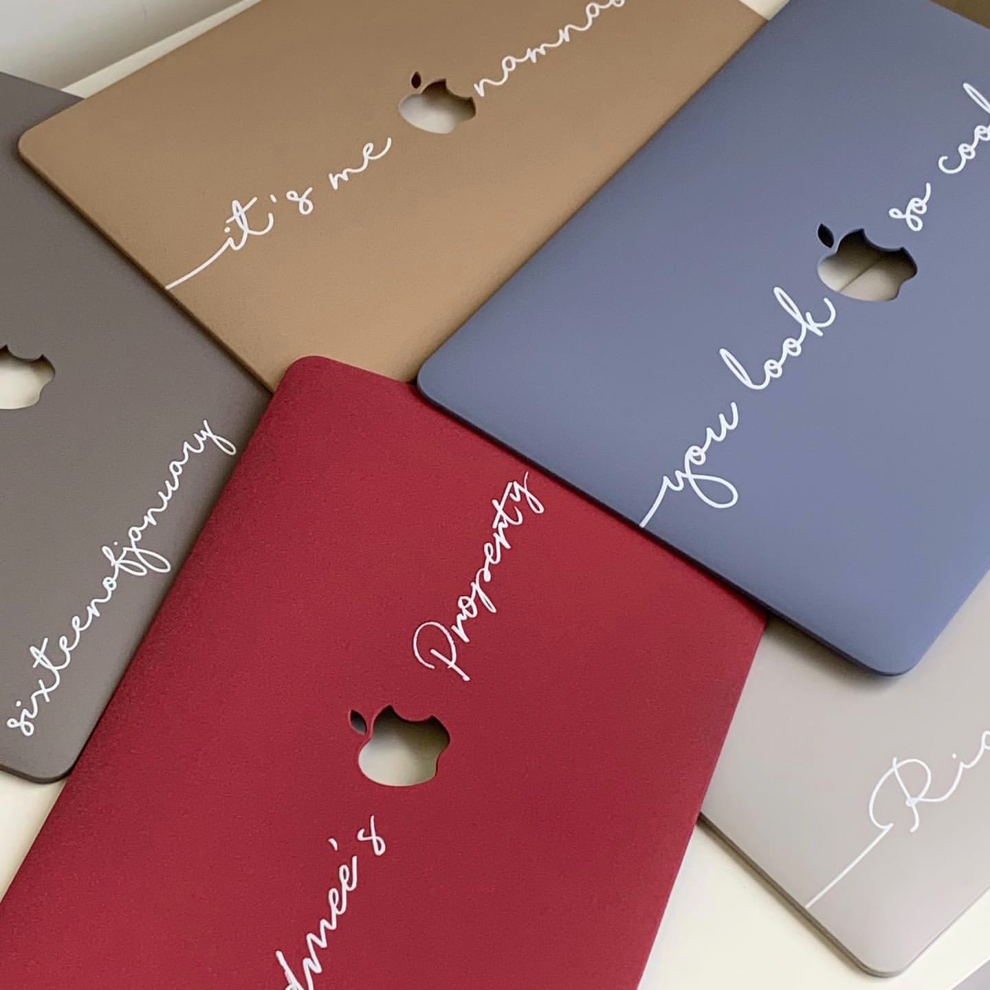 Customized MacBook Plain Color Case