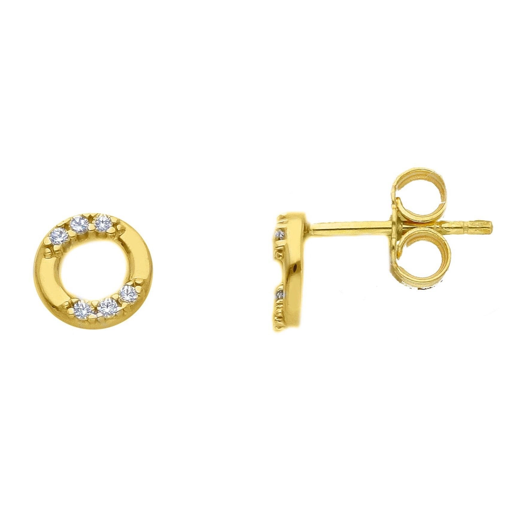 EARRING - Donut Zirconia