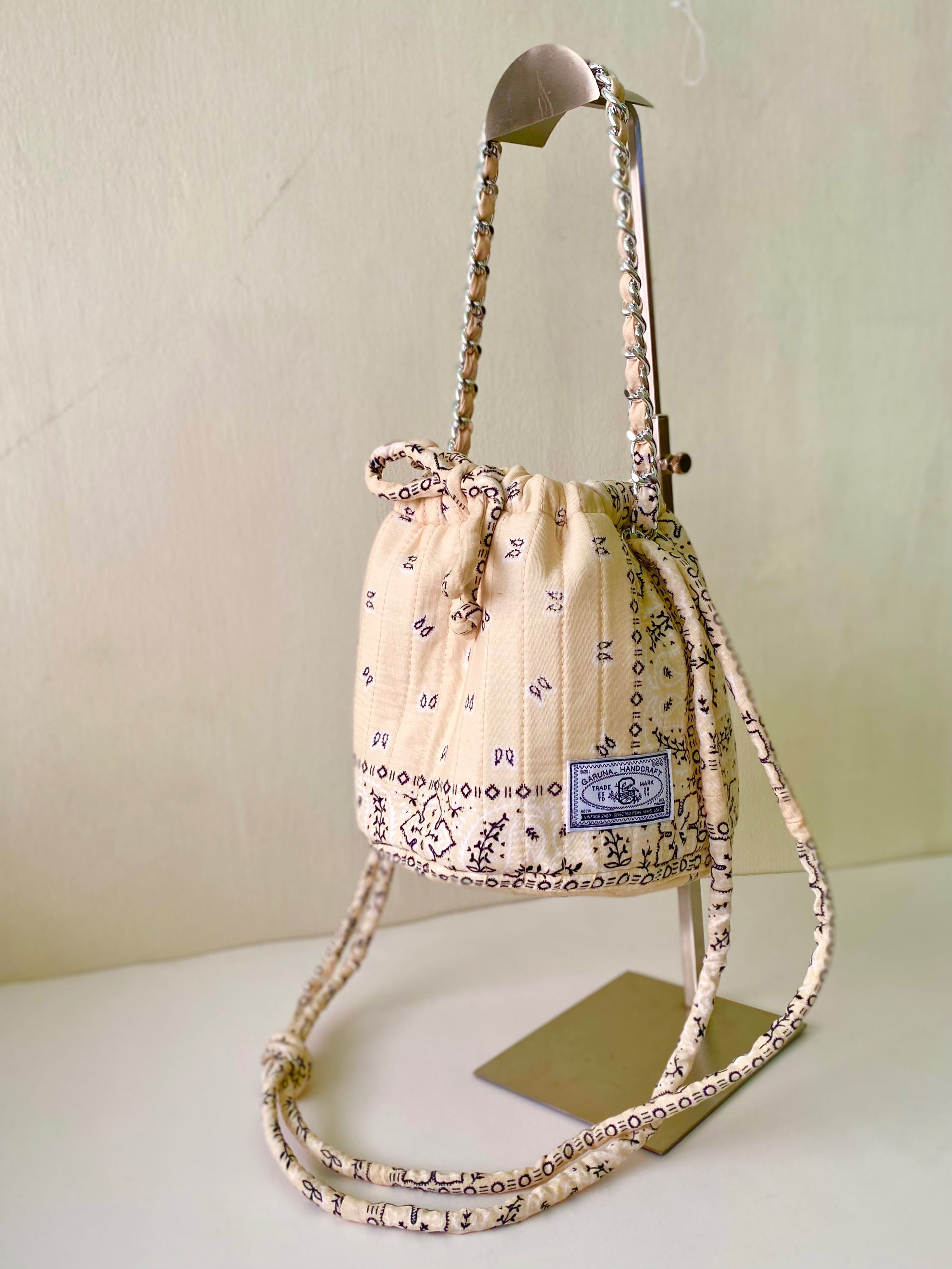 Buttercream Mini Dumpling Bandana Bag no : mn 16