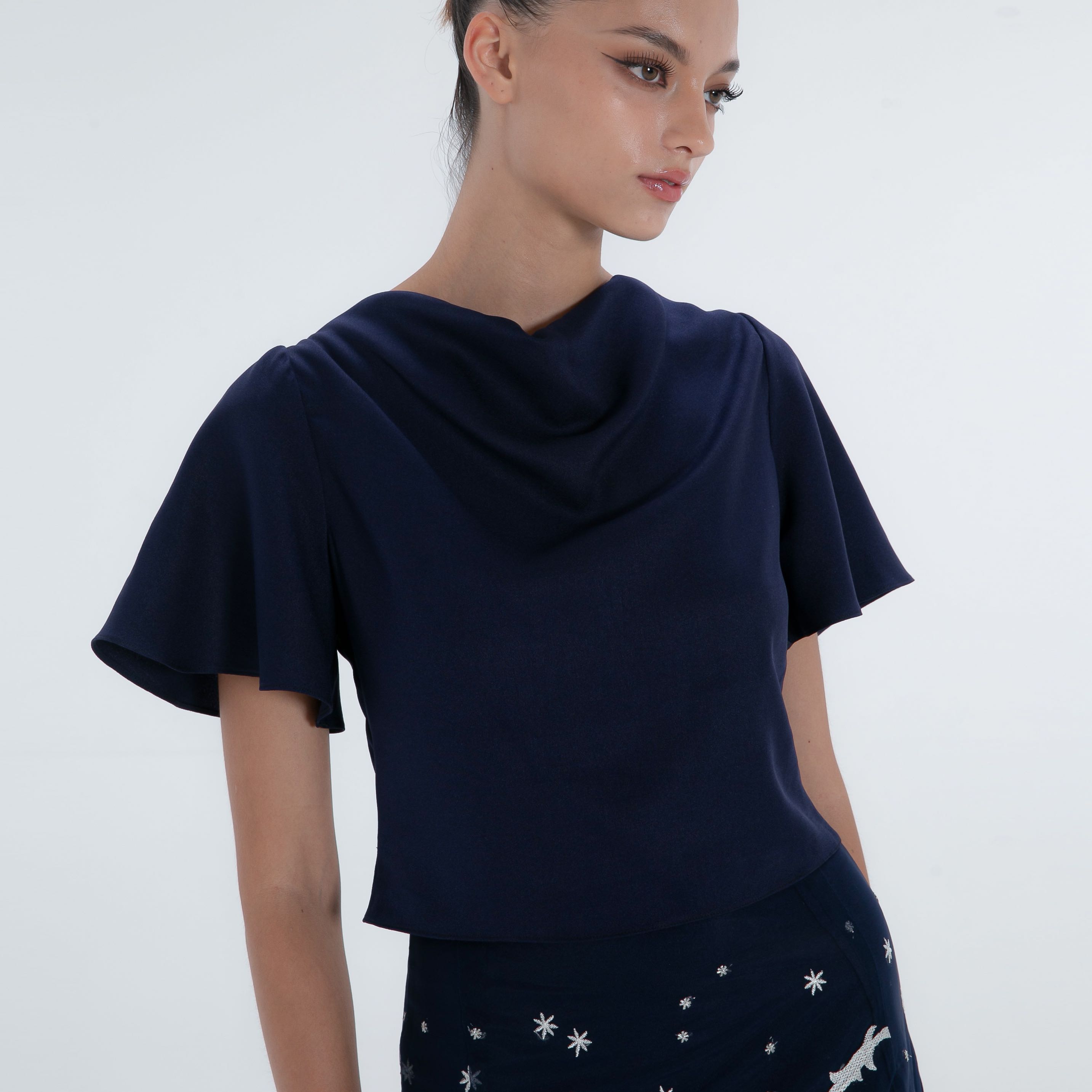 Cowl neck Top