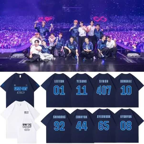 Pre-Order | เสื้อยืด SUPER JUNIOR : 2024 SUPER SHOW SPIN-OFF : Halftime
