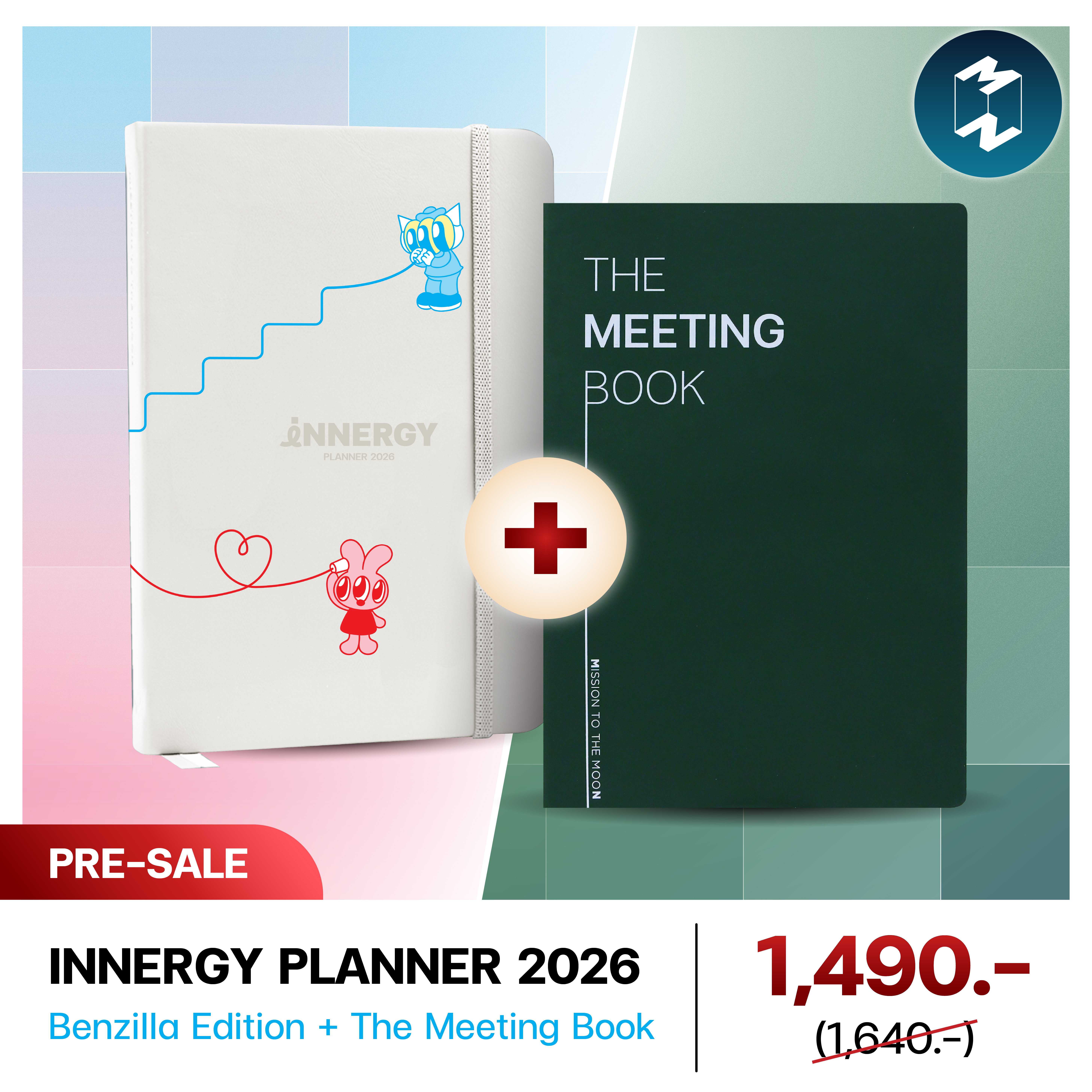 [Pre-Sale]Mission To The Moon INNERGY PLANNER 2026 - Benzilla Edition + The Meeting Book