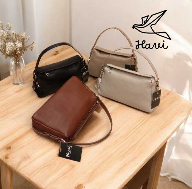 กระเป๋าสะพายหนังวัวแท้ 🌟🌟 HAVI 🌟🌟 handmade premium 🪡🧵