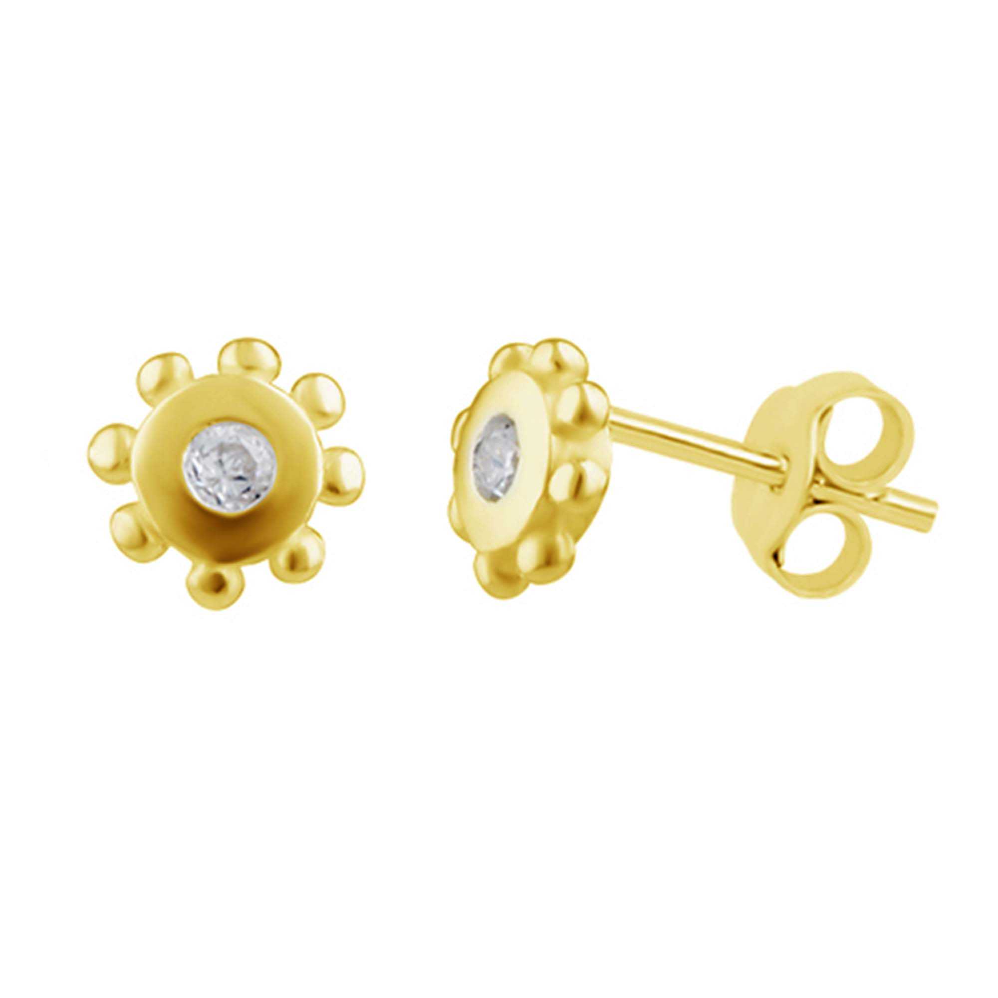 SUN STUD EARRINGS