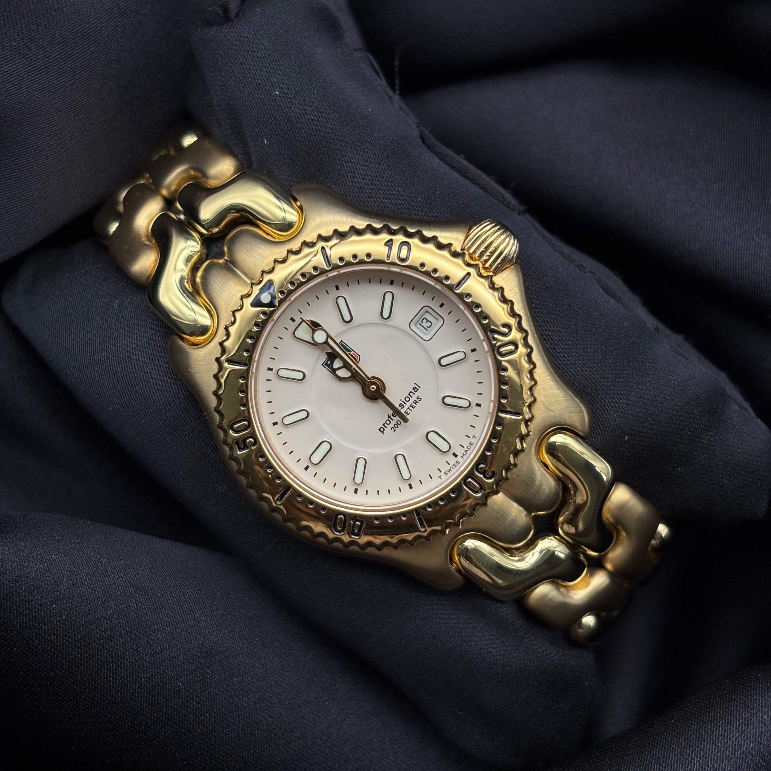 Tag Heuer ทองล้วน ก้างปลา 2ชั้น