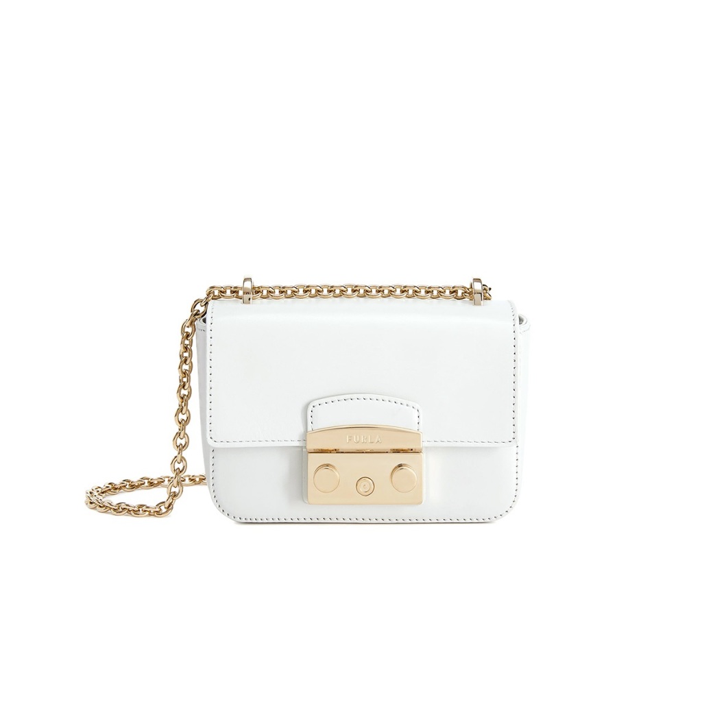 Furla รุ่น Metropolis Mini Crossbody กระเป๋าสะพายผู้หญิง WB00828AX0733 สี MARSHMALLOW