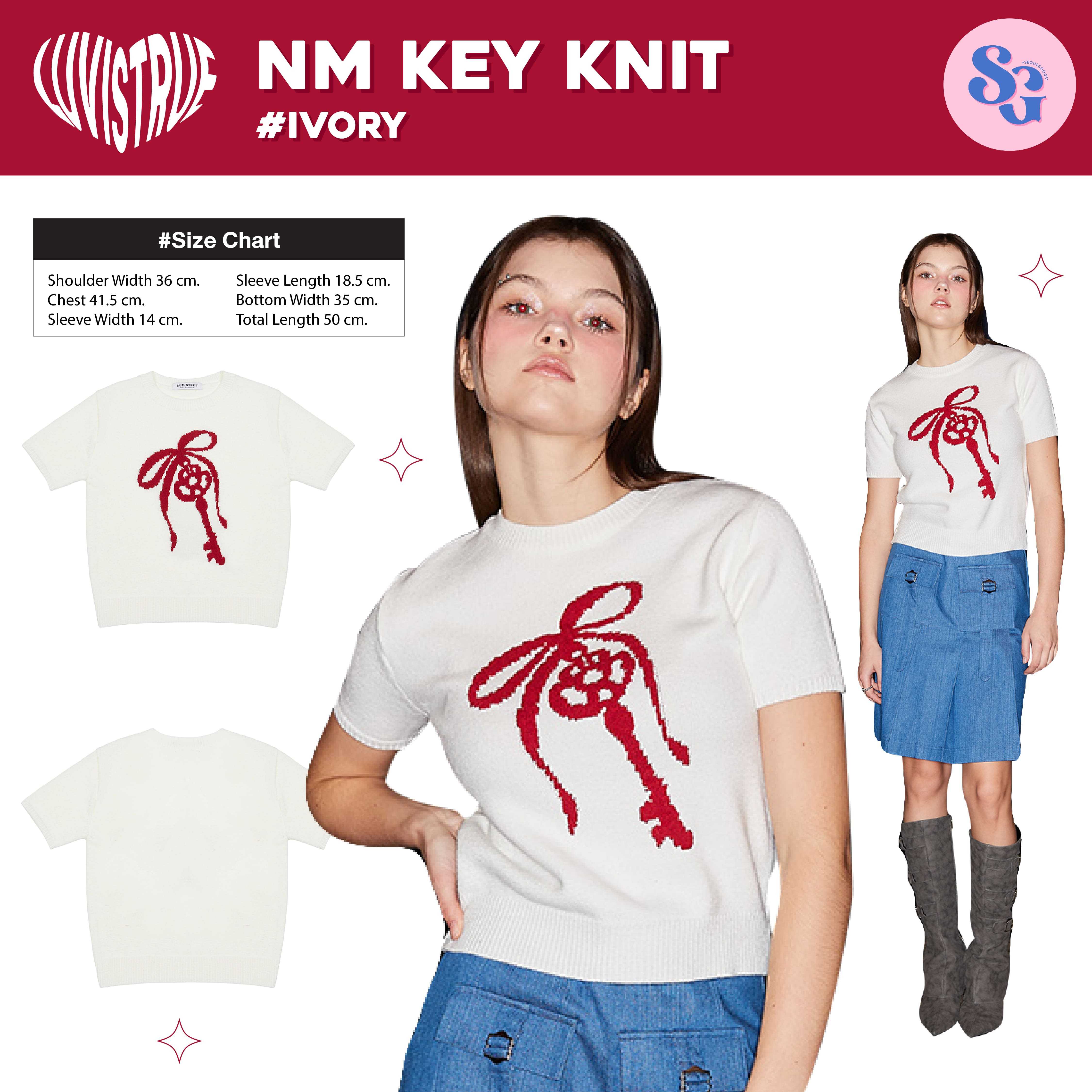 LUVISTRUE - NM KEY KNIT  เสื้อไหมพรม