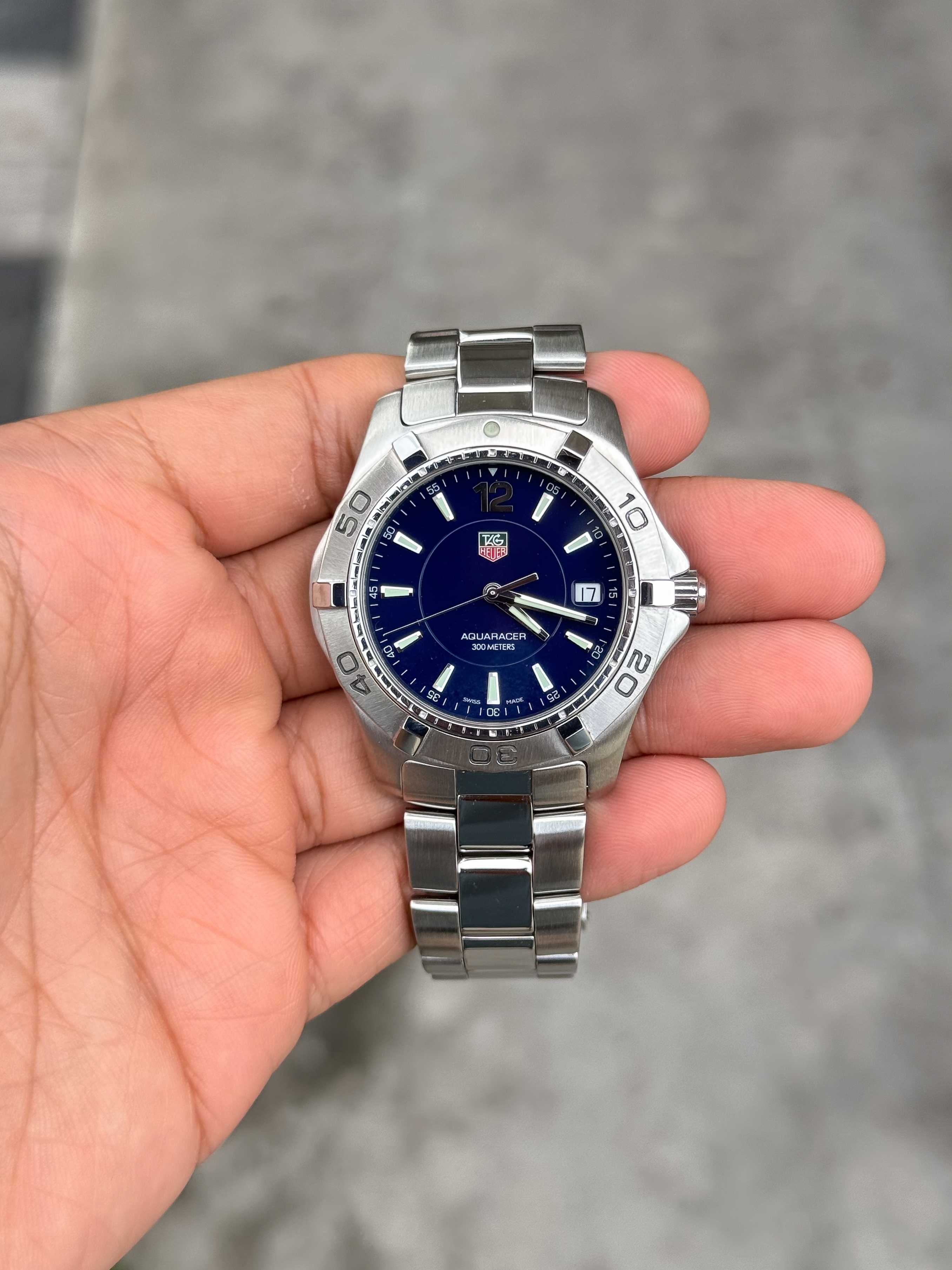 Tag Heuer Aquaracer King Size Blue Dial Quartz