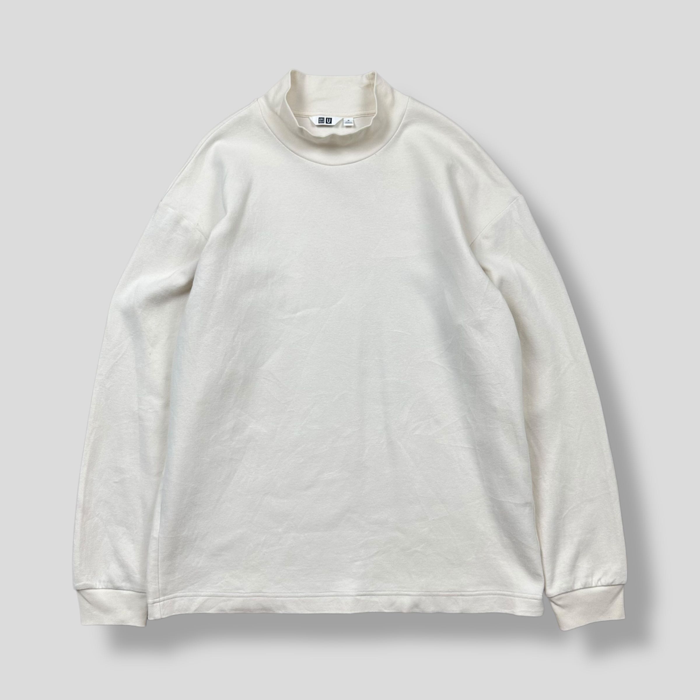 UNIQLO U MOCK NECK LONG SLEEVE T-SHIRT