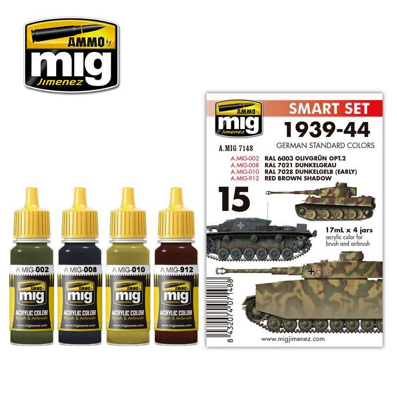 AMIG7148 1939-1944 GERMAN STANDARD COLORS