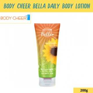 BODY CHEERS BELLA SUNFLOWERS DAILY BODY LOTION ผลิตภัณฑ์โลชั่นบำรุงผิว 200G (Organic Sunscreen)
