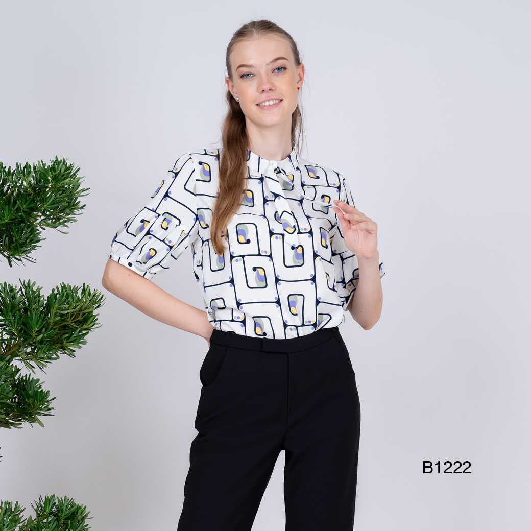 B1222-โดบี้ปริ้นท์-อ๊อฟไวท์