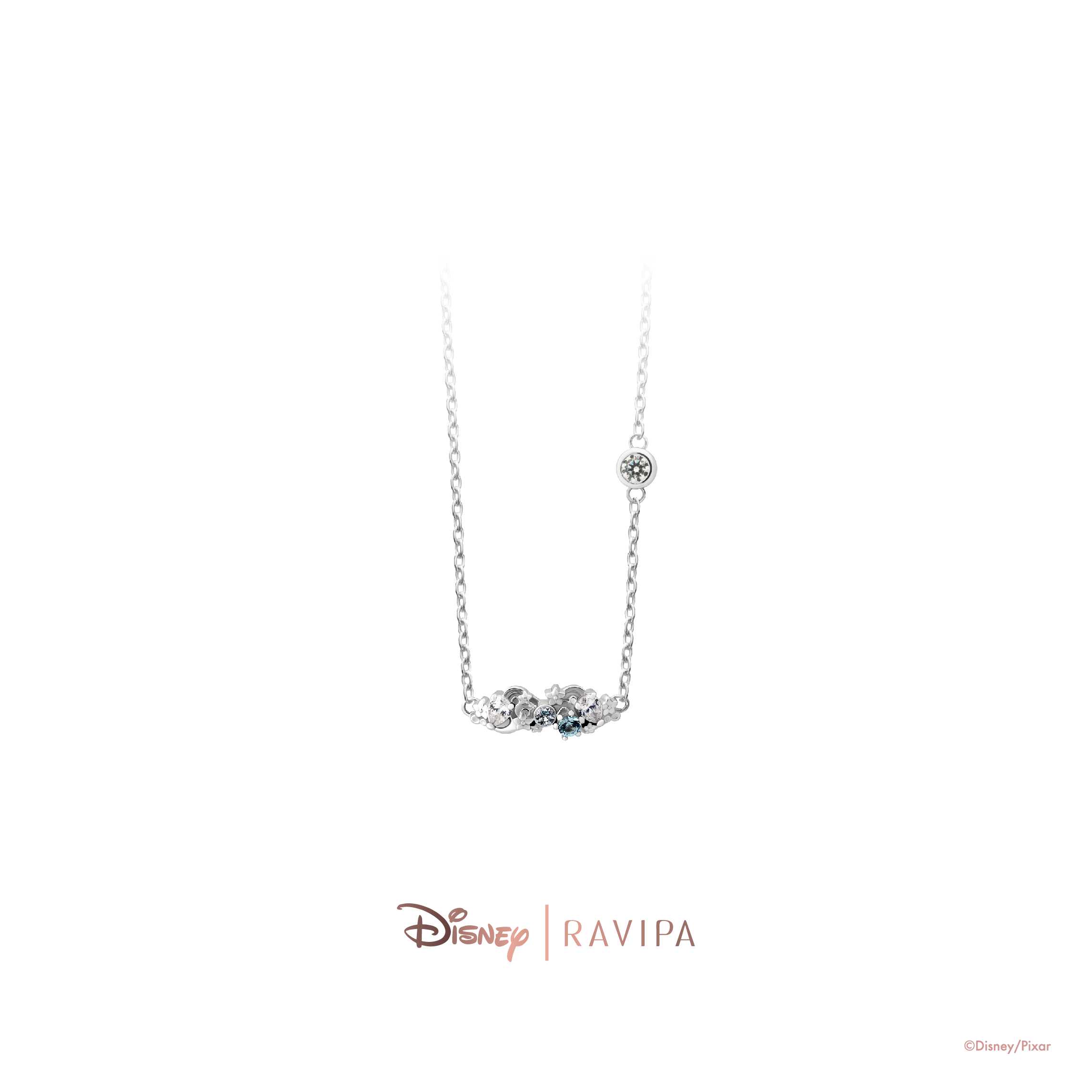 Moana Tiara Silver Necklace