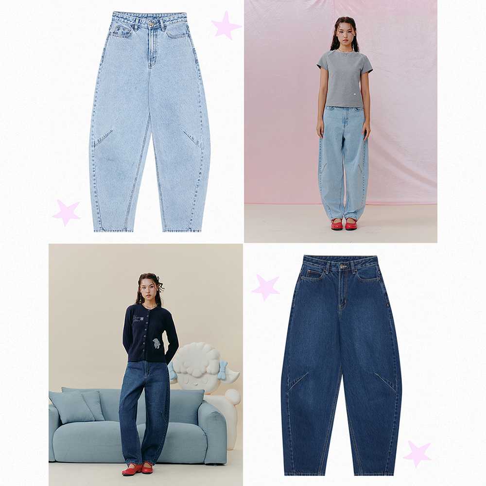 (Sweet Moment🐑) - JLP009 | barrel denim