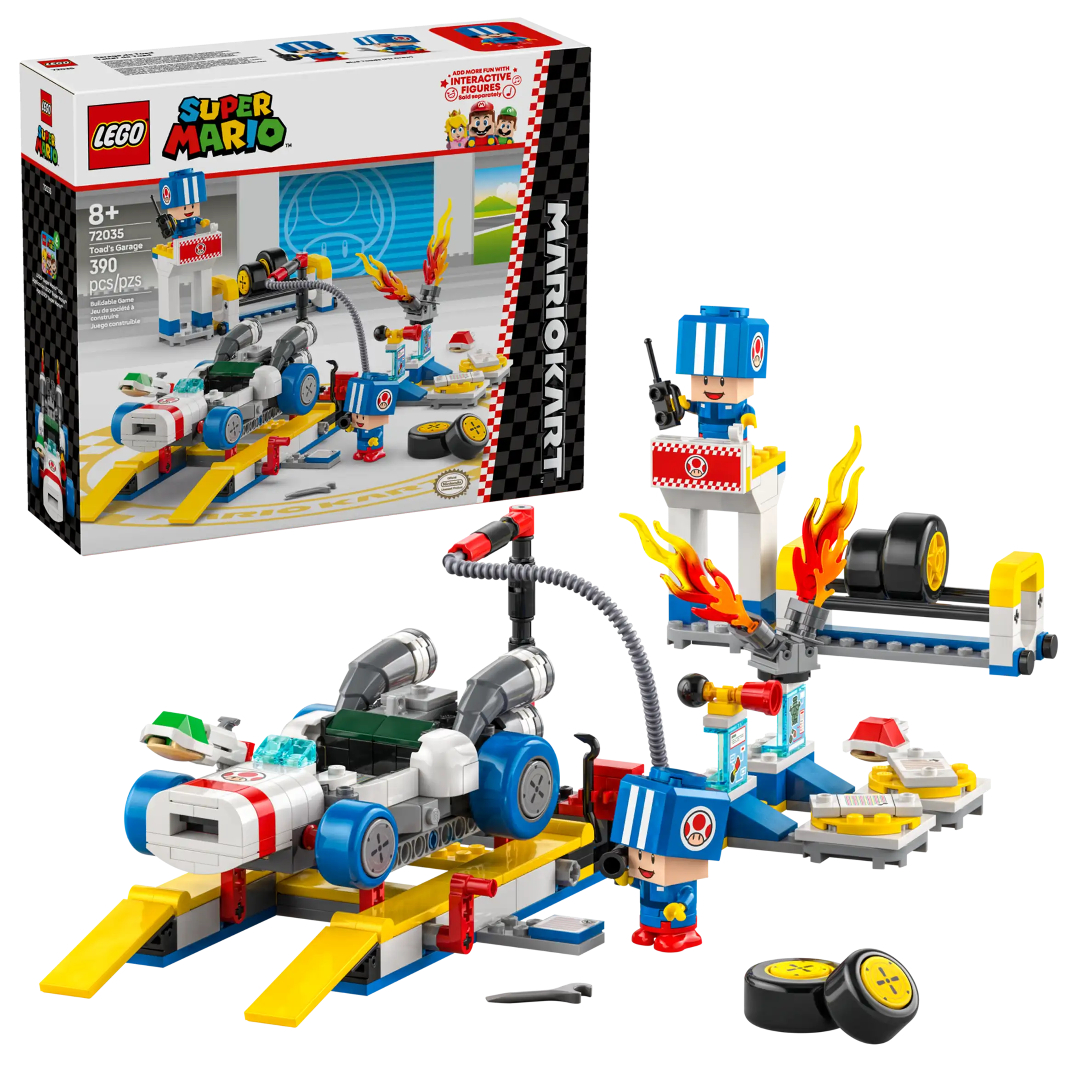 LEGO 72035 Mario Kart™ – Toad's Garage (สินค้าซื้อแล้วไม่รับเปลี่ยนคืน)