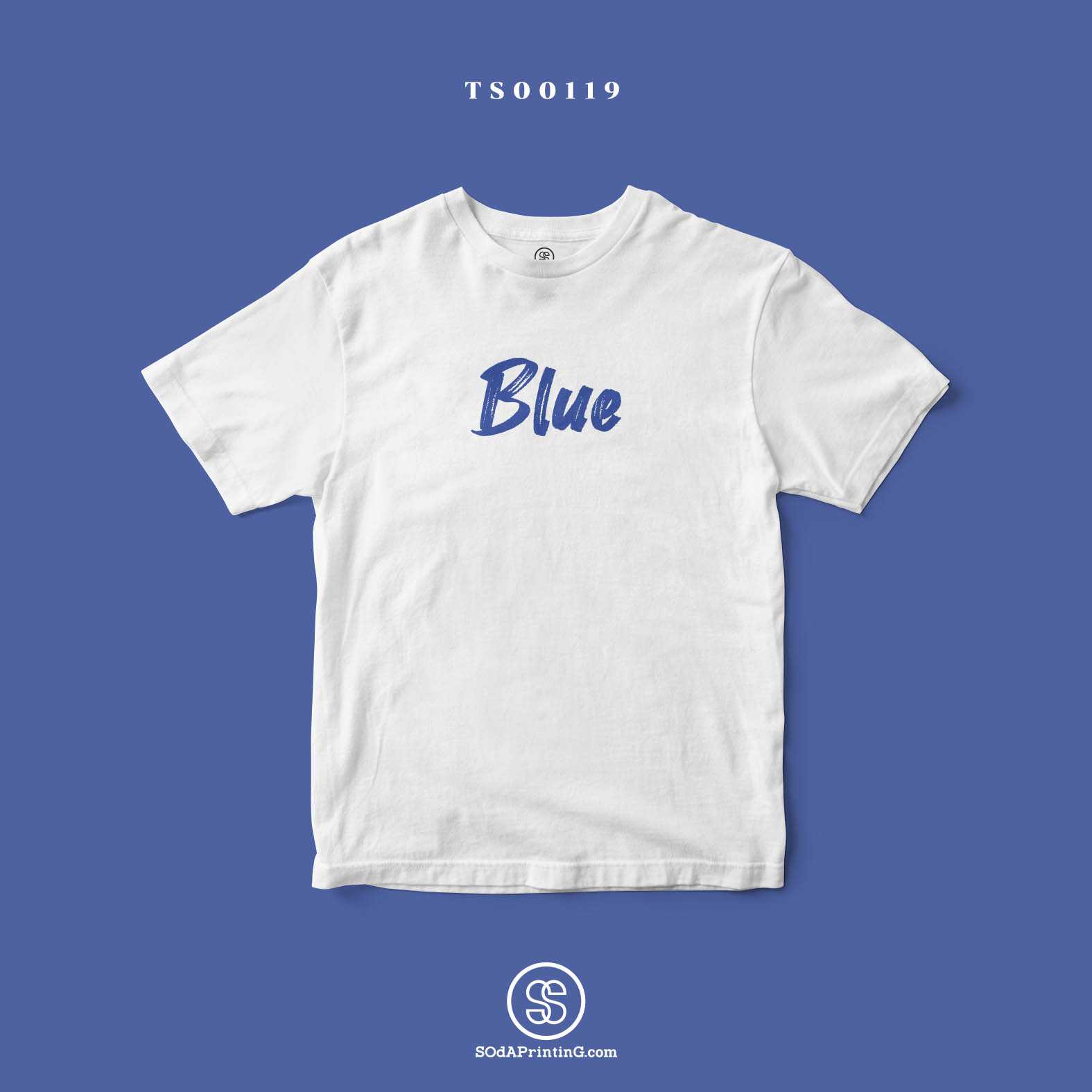 เสื้อ Blue #SOdAtee #เสื้อSOdAColor TSA00119