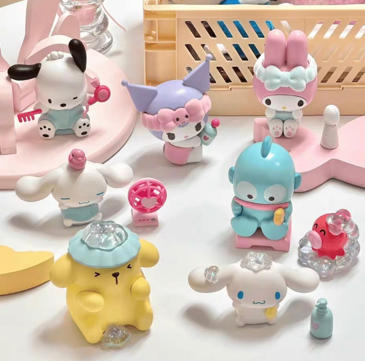 /พร้อมส่ง/ SANRIO BATH TIME กล่องสุ่ม