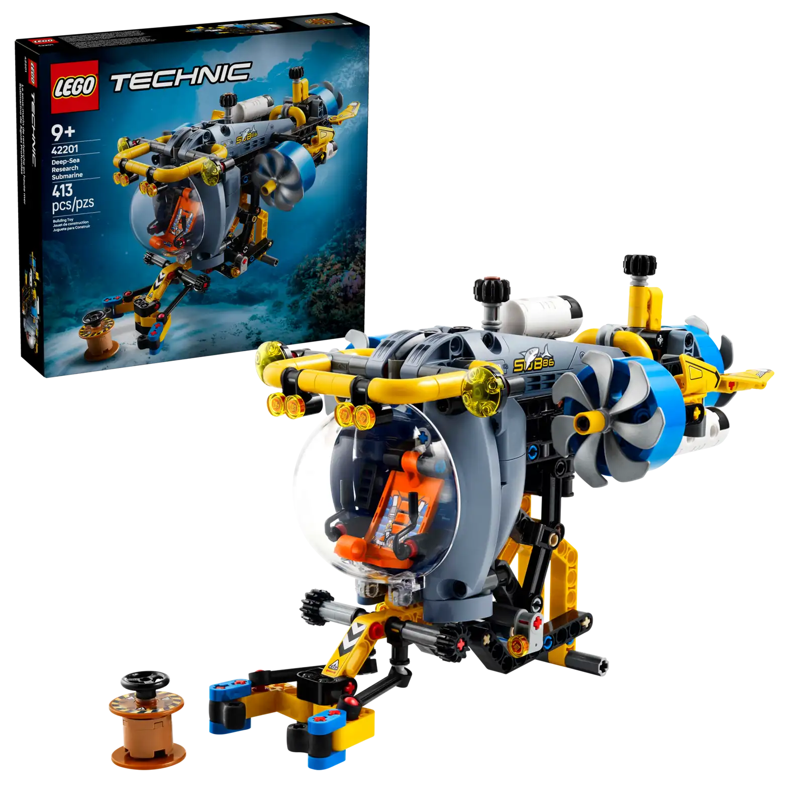 LEGO 42201 Deep-Sea Research Submarine (สินค้าซื้อแล้วไม่รับเปลี่ยนคืน)