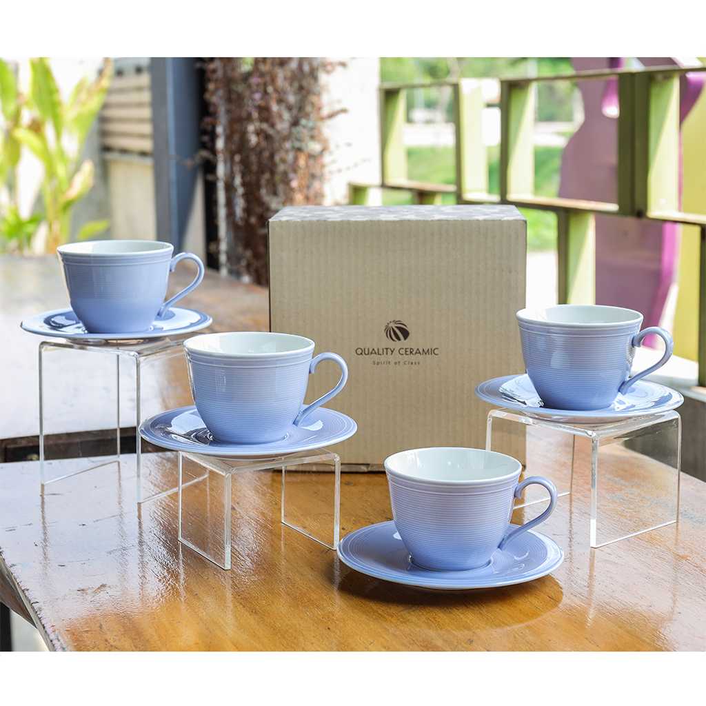 ชุดแก้วกาแฟ 8 ชิ้น Rhythm - Soft Lavender