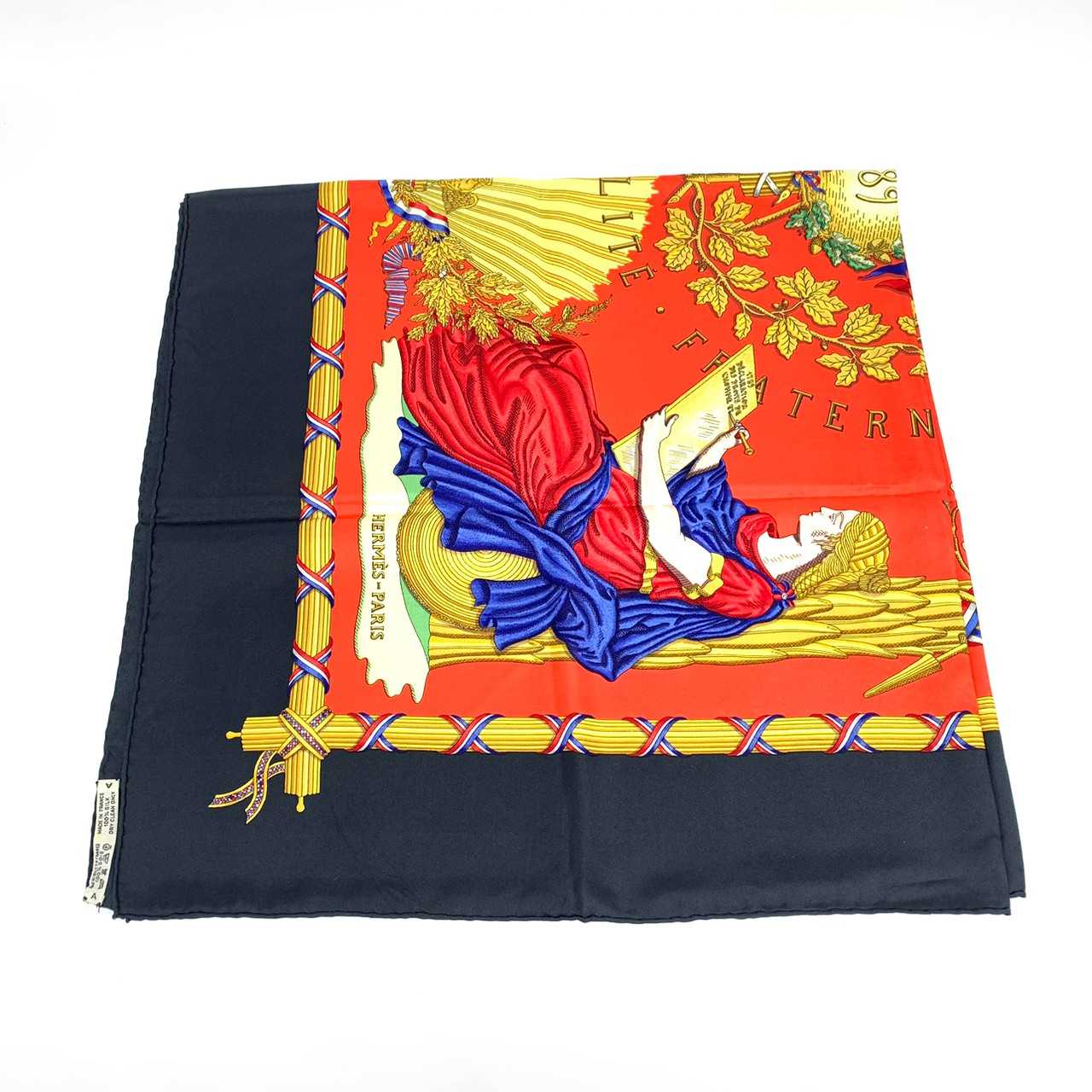 Hermes scarf silk 100% multicolor size 90x90 2pcs.