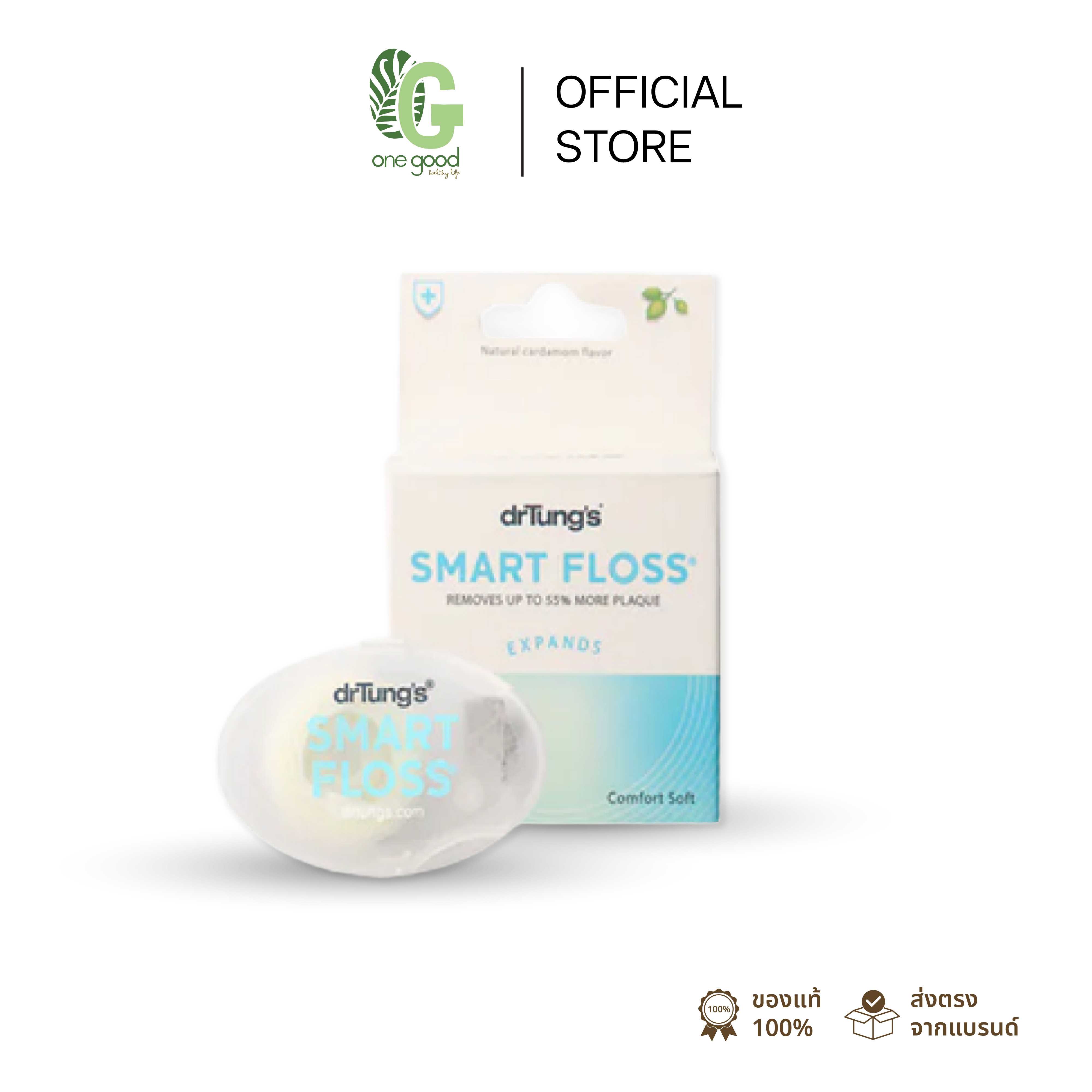 drTung's Smart Floss 5yd - Travel | ไหมขัดฟัน ไม่เจ็บนิ้วมือ สไลด์เข้าซอกฟันได้ง่าย (ขนาดพกพา)