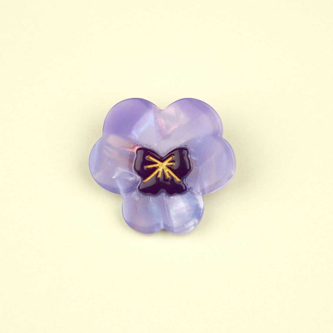 Coucou Suzette Brooch - Pansy