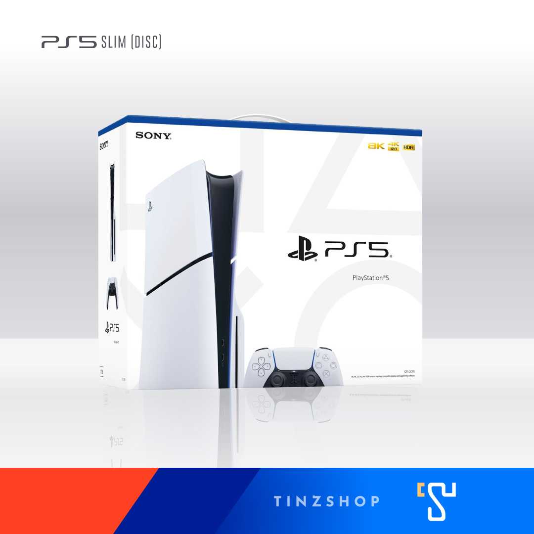 PlayStation5 Slim Disc Edition รุ่นใส่แผ่น (ประกันศูนย์ไทย)