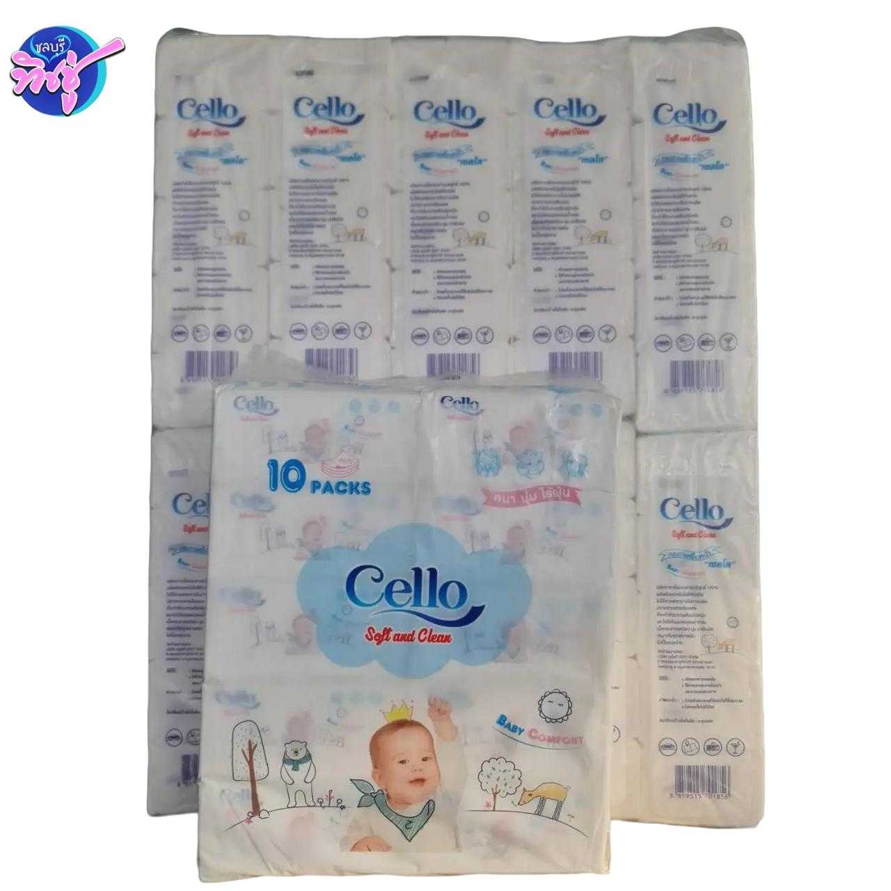 กระดาษเช็ดปาก Cello Popup 336 แผ่น  ลัง