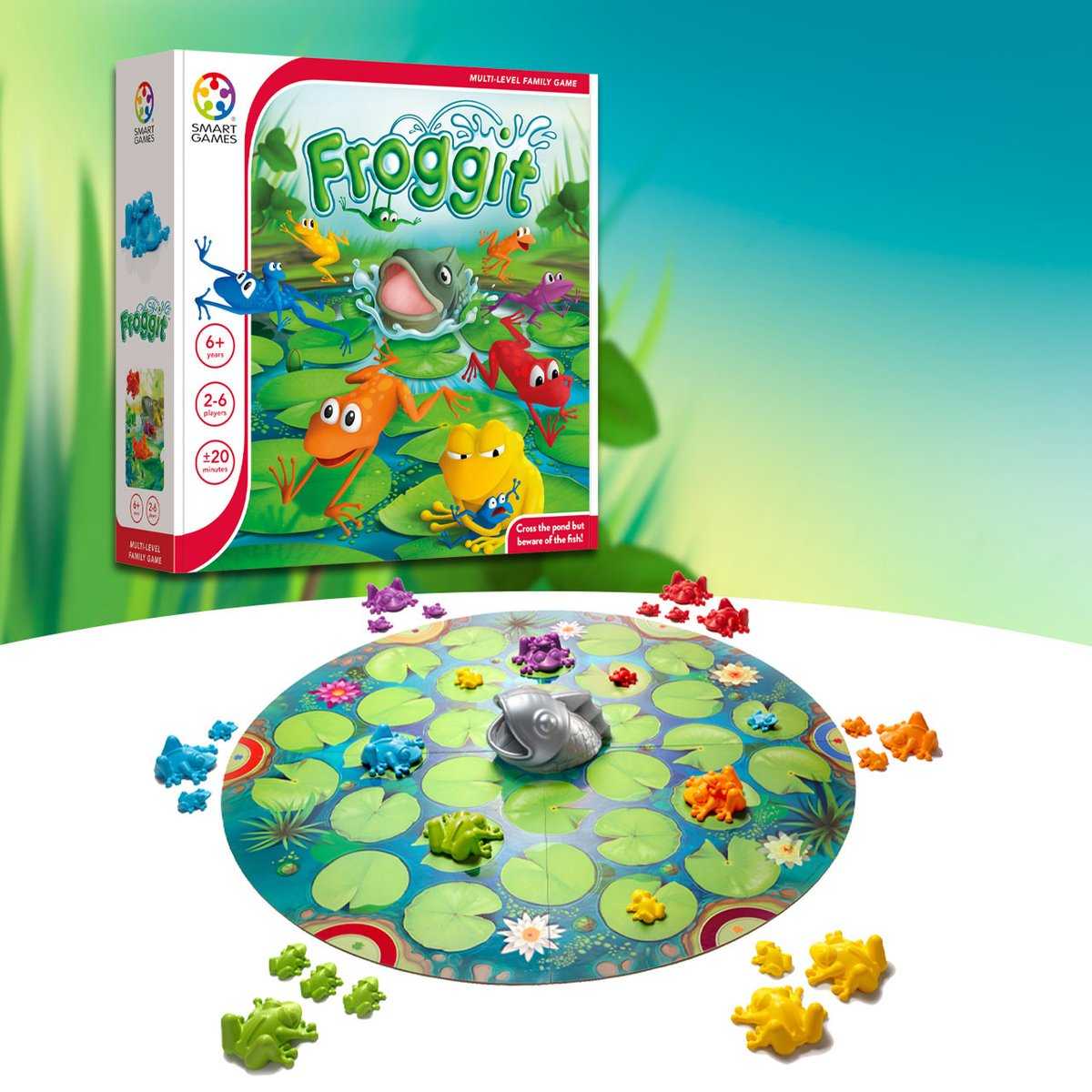 SMART GAMES, Froggit ของเล่นฝึกสมอง สำหรับ 6 ปี+ ลิขสิทธิ์แท้เบลเยียม ร้านเป็นตัวแทนในไทย
